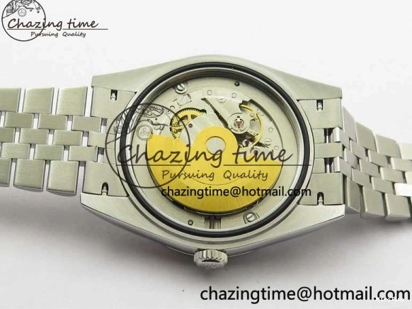 MiroTime 0429 BestValue Oyster Perpetual 41mm 124300 BP Maker Best Edition Yellow Dial on SS Jubilee Bracelet A 2642